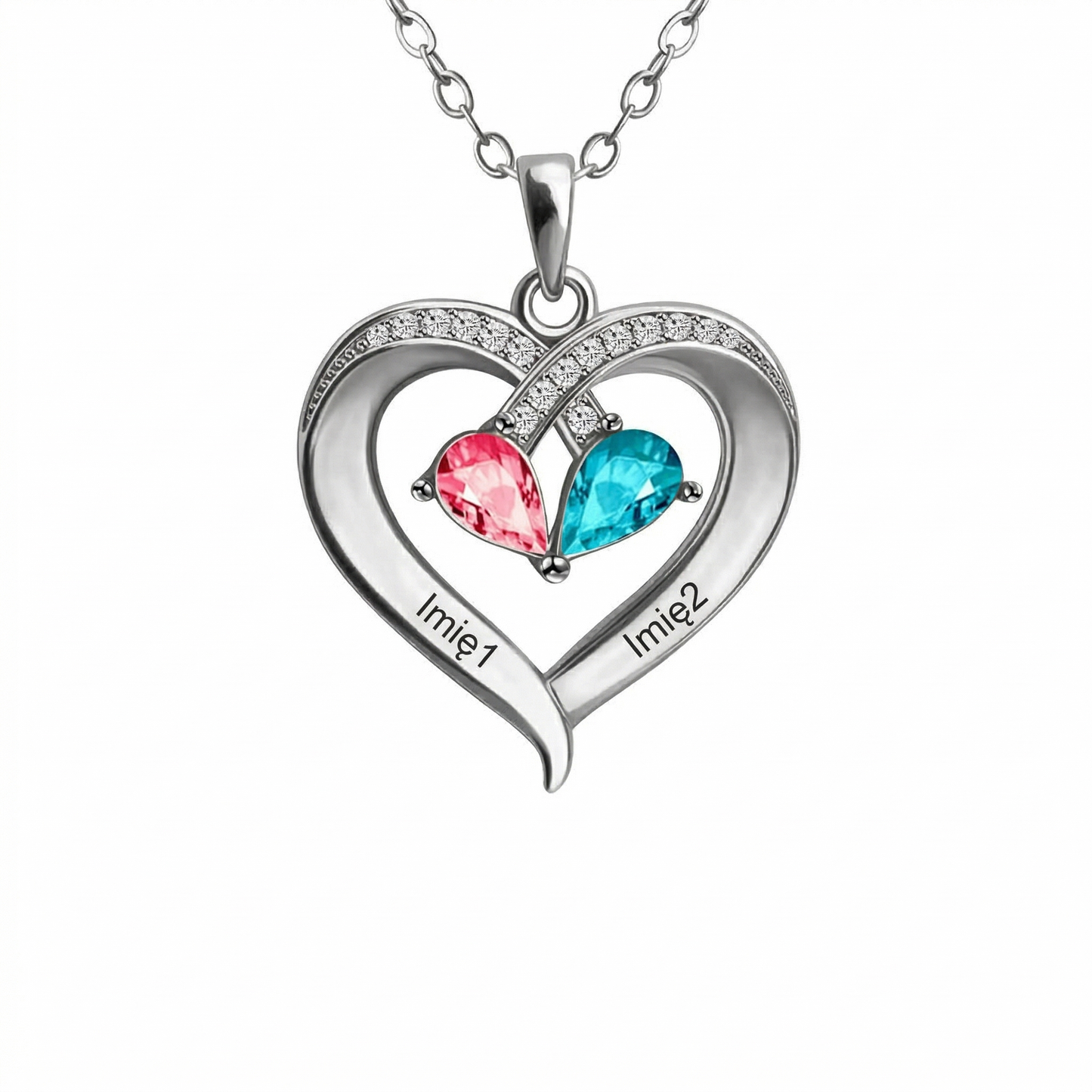 Naszyjnik w kształcie serca – na zawsze Twój