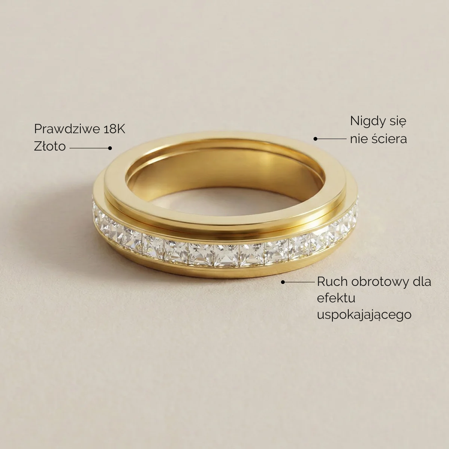 Pierścionek Spinningowy CalmMind