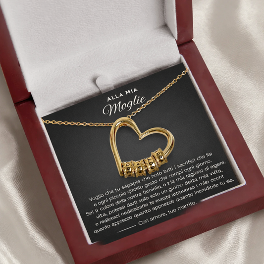 "La Collana Cuore della Famiglia"